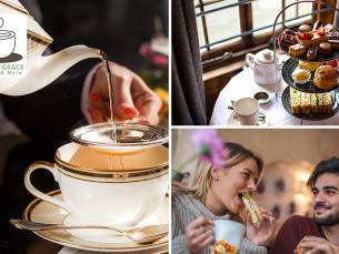 High tea (geen tijdslimiet) bij Cup of Grace