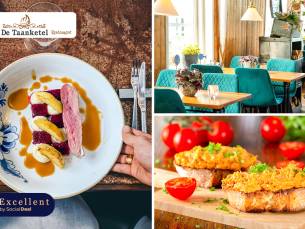 Culinair 4-, 5-, of 6-gangendiner van de chef in Marken