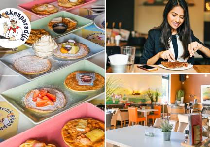 All-You-Can-Eat pannenkoeken (2 uur) bij PannenkoekenParadijs Tilburg