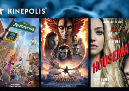 1-persoons + popcorn of familie bij Kinepolis Leidschendam of Kinepolis Zoetermeer