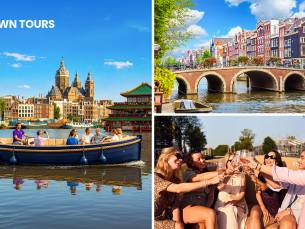 Bootcruise door Amsterdam (1 uur) + evt. cocktails