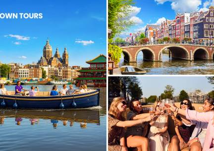 Bootcruise door Amsterdam (1 uur) + evt. cocktails
