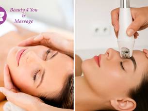 Anti-aging gezichtsbehandeling + massage (60 min) of bindweefselmassage (60 min)