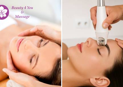 Anti-aging gezichtsbehandeling + massage (60 min) of bindweefselmassage (60 min)
