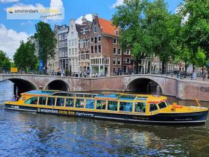 Rondvaart door het historische centrum van Amsterdam (60 min)