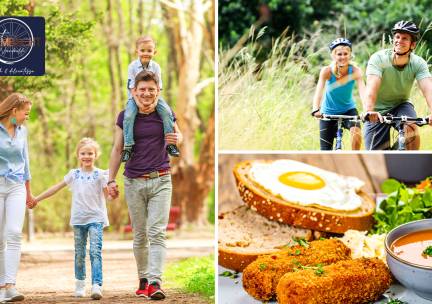 Wandel- of fietsarrangement incl. koffie/thee + lekkernij + 12-uurtje