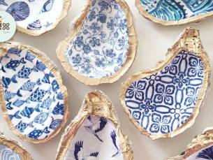 Workshop oesterschelpen decoreren + koffie/thee + lekkers