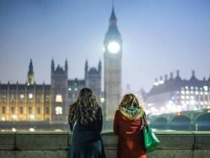 Privater Spaziergang durch London in der Abenddämmerung