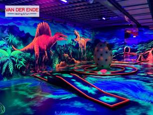 Glow in the dark Minigolf + evt. lasergame bij Van der Ende Racing & Fun