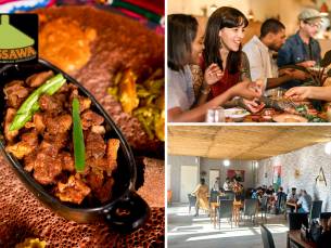 Afrikaans 3-gangen keuzediner in het centrum van Ede