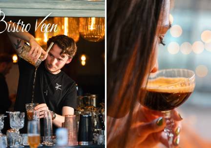 Cocktailworkshop (1,5u) bij Bar Bistro Veen in hartje Den Haag