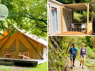 2 overnachtingen voor 2 op een camping + elektriciteit + beddengoed in de Belgische Ardennen