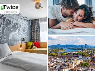 Overnachting voor 2 personen in Bonn