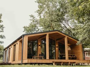 Lodge met sauna 4 - personen
