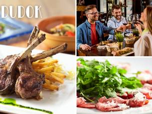 3-gangendiner Ã  la carte bij CafÃ© Dudok