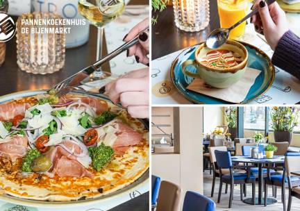 3-gangen keuzediner bij Pannenkoekenhuis De Bijenmarkt