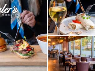 12-uurtje of 2-gangenlunch Ã  la carte bij Tyler's Foodbar