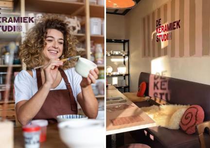 Keramiekworkshop naar keuze (2,5 of 3 uur) in hartje Kaatsheuvel