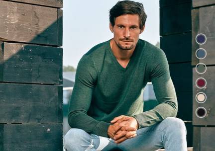 Mario Russo Pullover V-Hals