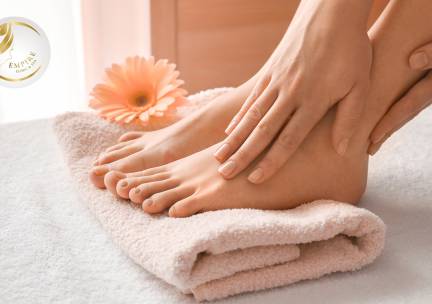 (Duo-)pedicurebehandeling + evt. gellak (45 of 60 min)