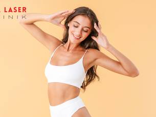 6 laser-ontharingsbehandelingen voor zone naar keuze