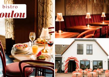 2-gangen keuzelunch in de haven van Elburg