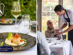 5-gangenlunch of -diner van de chef bij Residence Rhenen