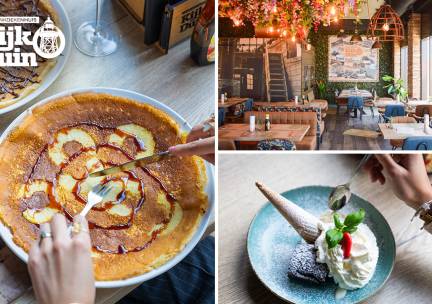 2- of 3-gangen pannenkoekendiner of -lunch bij Pannenkoekenhuis Kijkduin