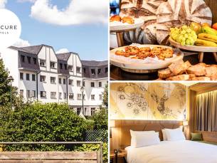 Overnachting voor 2 of 4 + welkomstdrankje + ontbijt + late check-out in de Ardennen