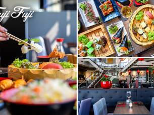 All-You-Can-Eat sushi- & grill-lunch (2 uur) bij Fuji Fuji