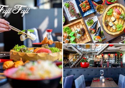 All-You-Can-Eat sushi- & grill-lunch (2 uur) bij Fuji Fuji