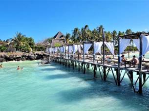 8 daagse vliegvakantie naar Reef en Beach Resort in jambiani, tanzania