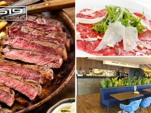 3-gangen shared dining-diner bij 1619 Eten & Drinken