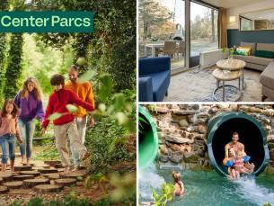 3, 4 of 7 overnachtingen voor 4 in Center Parcs Erperheide