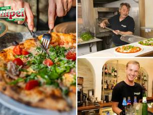 Italiaans 3-gangen keuzediner bij Pizzeria Pompei