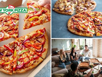 Afhalen: pizza naar keuze bij New York Pizza
