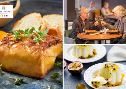 8- of 10-gangendiner bij Brasserie De Leyhoeve