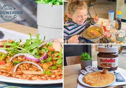 Onbeperkt pannenkoeken (1,5u) bij Vrouwenhof