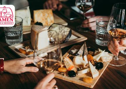 Wijnproeverij + hapjes bij Samen eten & drinken