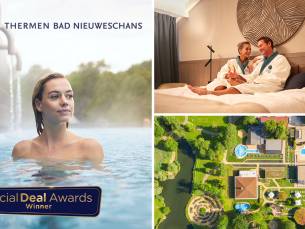 Overnachting voor 2 + ontbijt + dag wellness