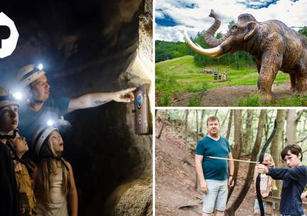 Entree voor Het PrÃ©histomuseum + escape game (60 min) bij Luik