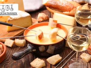 Kaasfondue bij Restaurant Onder de Pannen