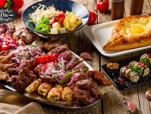 Georgisch 3-gangen keuzediner bij Tiflis Restaurant in Den Haag