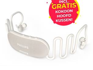 Philips Slaaphoofdtelefoon met Kokoon-app incl. GRATIS Kokoon Hoofdkussen