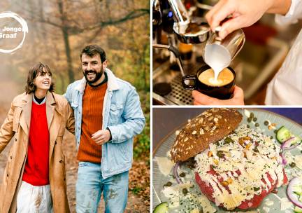 Compleet wandelarrangement incl. warme drank + lunch bij De Jonge Graaf