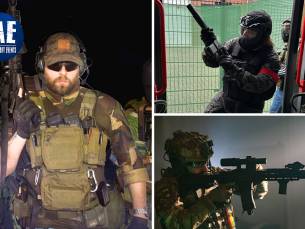 Airsoft (18+, 2 uur) + drankje + bittergarnituur