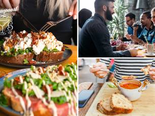 Lunchgerecht + evt. cocktail bij Cocktailbar Blauwpoort