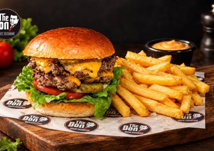 Hoofdgerecht met friet en saus + drankje naar keuze voor afhaal in hartje Hengelo