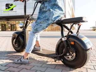 Scooter of E-chopper tocht door het Heuvelland