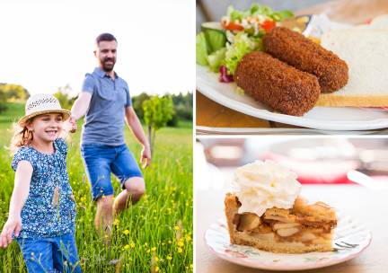 Wandelarrangement incl. 2-gangenlunch bij Heemtuin Muntendam